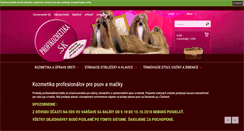 Desktop Screenshot of profikozmetika.sk